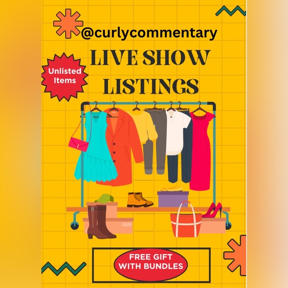 Curly Commentary’s UNLISTED Live Show or Bundle! - Picture 1 of 1